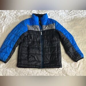 Gerry Boys Black and Blue Puffer Jacket
